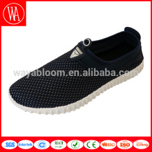 Custom flat mesh men casual loafers shoes